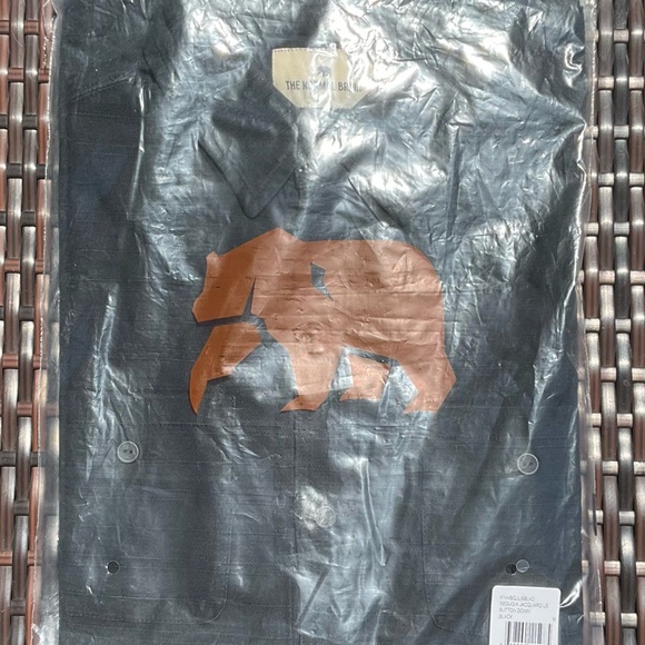 The Normal Brand Sequoia Jacquard Black Button Down Shirt - Picture 8 of 8